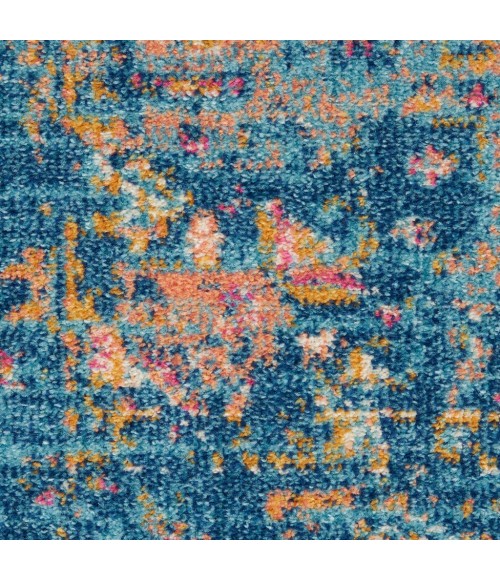 Nourison Tranquil Area Rug TRA06-Navy Blue