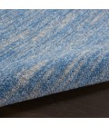 Nourison Essentials Blue/Grey Area Rug NRE01-Blue/Grey