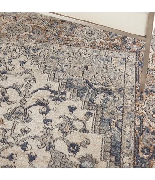 Nourison Quarry Area Rug QUA05 Ivory/Grey