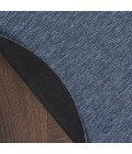 Nourison Washable Solutions Navy Blue WSL01 8 ft. X Round Rug