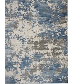 Nourison Rustic Textures - Rus08 Grey Blue Area Rug 9 ft. 3 X 12 ft. 9 Rectangle