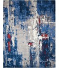 Nourison Twilight Area Rug TWI20 Grey/Blue 8'6" x 11'6"