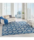 Nourison Tranquil Area Rug TRA09-Navy/Light Blue