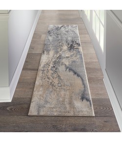 Nourison Maxell - Mae08 Grey Area Rug 2 ft. 2 X 7 ft. 6 Rectangle