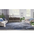 Nourison Passion Light Blue Black Rug PSN10 9 ft. X 12 ft. Rectangle - Rugs Town Nourison Passion Light Blue Black PSN10 9 ft. X 12 ft. Rectangle Rug