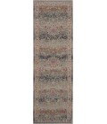 Nourison Vintage Kashan Runner Area Rug VKA01-Grey