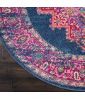 Nourison Passion Round Area Rug PSN03-Blue