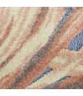 Nourison Aloha Blue Rose ALH43 7 ft. 10 in. X 10 ft. 6 in. Rect. Rug