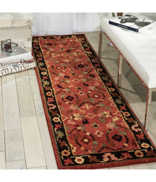 Nourison Tahoe Runner Area Rug TA12-Rust