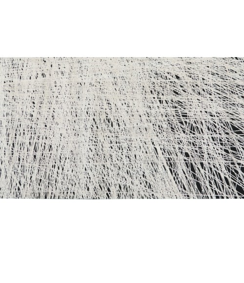 Calvin Klein Balian Area Rug CK55 Black/Silver
