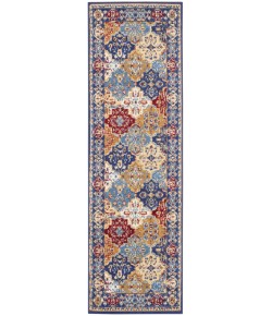 Nourison Grafix - Grf31 Multicolor Area Rug 2 ft. 3 X 7 ft. 6 Rectangle