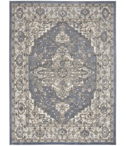Nourison Quarry Blue QUA05 4 ft. X 6 ft. Rect. Rug