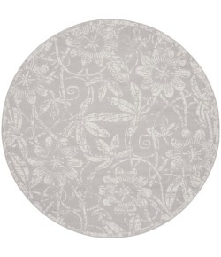 Nourison Whimsicle - Whs05 Grey Area Rug 5 ft. X Round