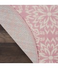 Nourison Jubilant Round Area Rug JUB06-Ivory/Pink