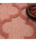 Nourison Easy Care Area Rug Nourison Easy Care Area Rug NES01 Coral/Orange