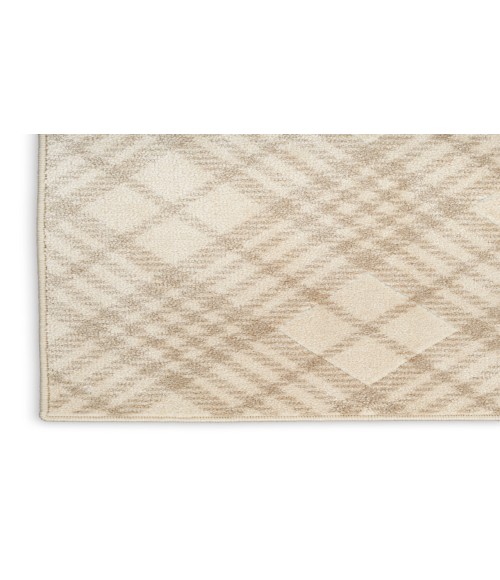 Nourison Accent Decor/Xmas Beige 180JP 2 ft. X 3 ft. Rectangle Rug