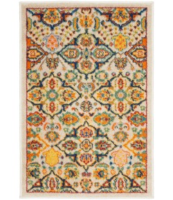 Nourison Allur - Alr03 Ivory Multicolor Area Rug 2 ft. X 3 ft. Rectangle