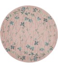 Nourison Tranquil Round Area Rug TRA04-Pink