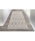Nourison Grafix Grey GRF37 2 ft. X 6 ft. Rectangle Rug