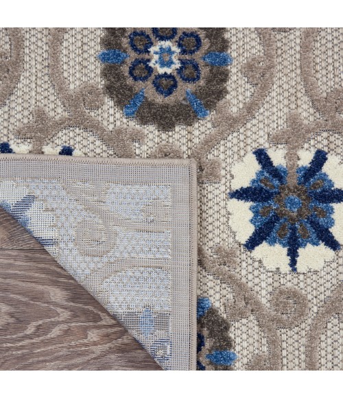 Nourison Aloha Area Rug ALH19 Grey/Blue