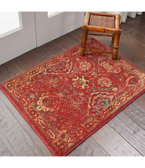 Nourison Somerset Area Rug ST90-Brick