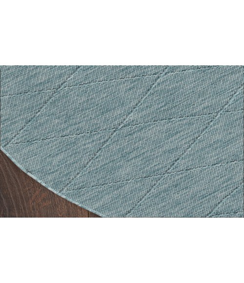 Nourison Practical Solutions Aqua PSL01 8 ft. Round Rug