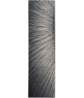 kathy ireland Home Moroccan Celebration Runner Area Rug KI389-Blue/Grey