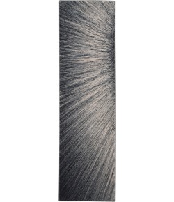 kathy ireland Home Ki38 Moroccan Celebr - Ki389 Blue Grey Area Rug 2 ft. 2 X 7 ft. 6 Rectangle