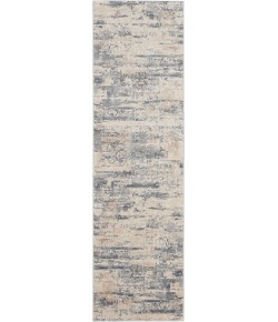 Nourison Rustic Textures - Rus04 Beige Grey Area Rug 2 ft. 2 X 7 ft. 6 Rectangle