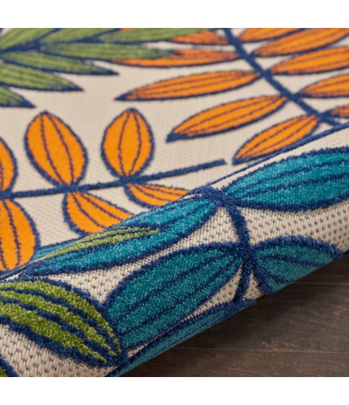 Nourison Aloha Round Area Rug ALH18-Multicolor