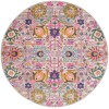 Nourison Passion - Psn01 Silver Area Rug 4 ft. X Round