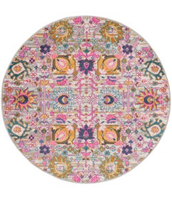 Nourison Passion - Psn01 Silver Area Rug 4 ft. X Round