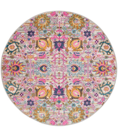 Nourison Passion Area Rug PSN01 Silver