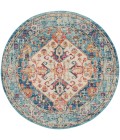 Nourison Passion Area Rug PSN23-Ivory/Light Blue