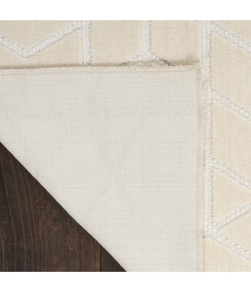 Nourison Washable Charm Ivory WCH01 6 ft. X 9 ft. Rect. Rug