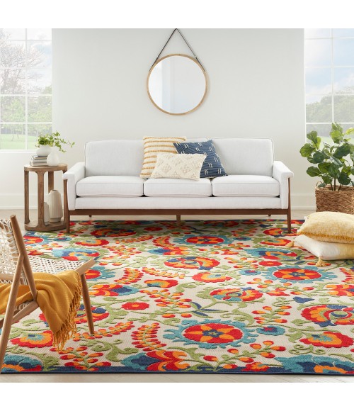Nourison Aloha Area Rug Nourison Aloha Area Rug ALH17 Multicolor