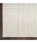 Nourison Home Washable Decor Cream Blue Rug WSD11 2 ft. X 6 ft. Rectangle - Rugs Town Nourison Home Washable Decor Cream Blue WSD11 2 ft. X 6 ft. Rectangle Rug