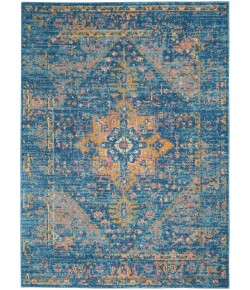 Nourison Tranquil(Traql) - Tra06 Navy Blue Area Rug 4 ft. X 6 ft. Rectangle