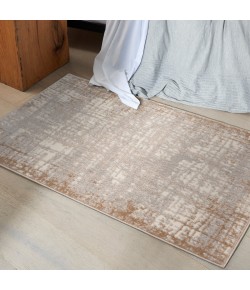 Calvin Klein Ck950 Rush - Ck950 Ivory Taupe Area Rug 2 ft. 2 in. X 3 ft. 9 in. Rectangle