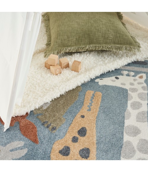 Nourison Astra Machine Washable Area Rug ASW01 Multicolor
