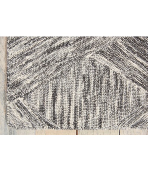 Nourison Linked Area Rug LNK01-Charcoal