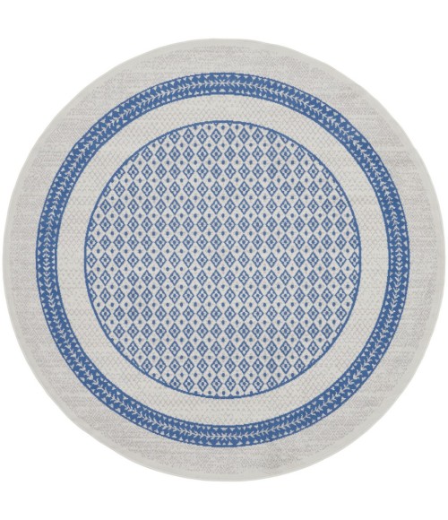 Nourison Whimsicle Area Rug WHS13-Ivory Blue