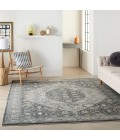 Nourison STARRY NIGHTS Area Rug Nourison Starry Nights Area Rug STN11-Grey/Blue