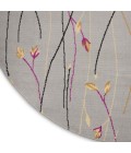 Nourison Grafix Round Area Rug GRF15-Grey