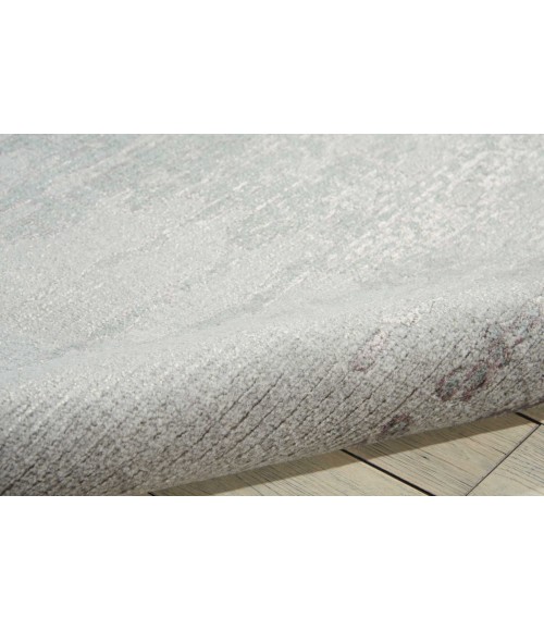 Nourison Twilight Area Rug TWI11 Seafoam 5'6" x 8'
