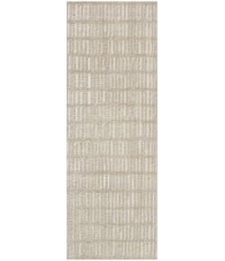 Nourison Modern Comfort 2ft. 2in. x 6ft. Grey Ivory Scandinavian Indoor Rug
