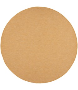 Nourison Positano - Pos01 Yellow Area Rug 8 ft. X Round