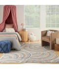 Nourison Astra Machine Washable Area Rug Nourison Astra Machine Washable Area Rug ASW08 Ivory/Multi