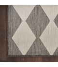 Nourison Positano Charcoal POS04 5 ft. X 7 ft. Rect. Rug