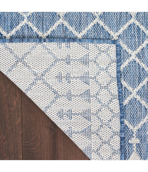 Nourison Positano Navy Blue POS02 4 ft. X 6 ft. Rect. Rug